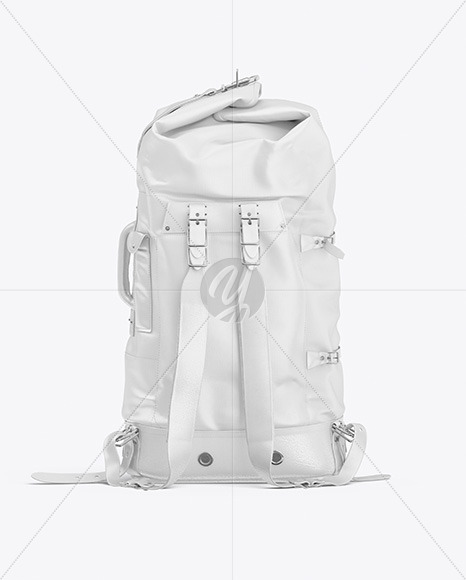 Backpack Mockup In Apparel Mockups On Yellow Images Object Mockups