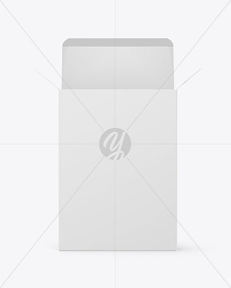 Opened Paper Box Mockup