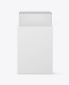 Opened Paper Box Mockup