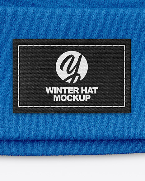 Winter Hat Mockup PSD #7