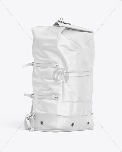 Backpack Mockup In Apparel Mockups On Yellow Images Object Mockups