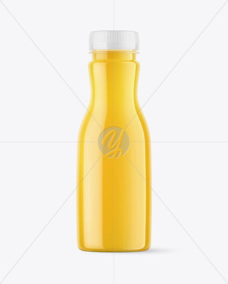 Matte Plastic Bottle With Pump Mockup In Bottle Mockups On Yellow Images Object Mockups