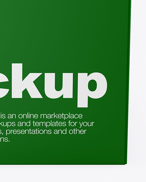 Paper Box Mockup PSD #1