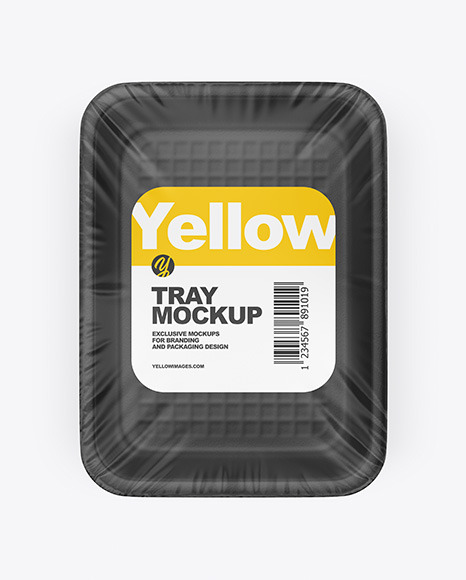 Download Food Tray Mockup In Tray Platter Mockups On Yellow Images Object Mockups PSD Mockup Templates