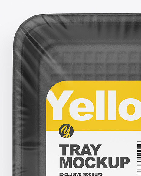 Download Food Tray Mockup In Tray Platter Mockups On Yellow Images Object Mockups PSD Mockup Templates