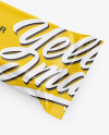 Glossy Snack Bar Mockup