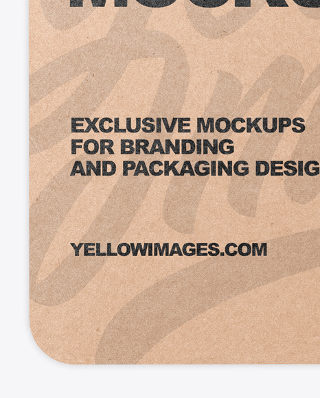 Download Keychain Kraft Card Mockup In Object Mockups On Yellow Images Object Mockups PSD Mockup Templates