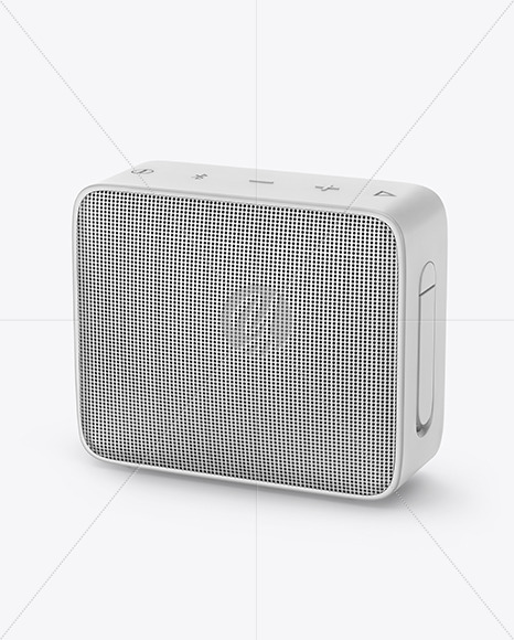 Portable Speaker Mockup In Device Mockups On Yellow Images Object Mockups