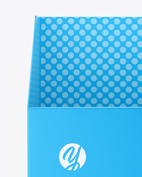 Opened Box Mockup PSD #2