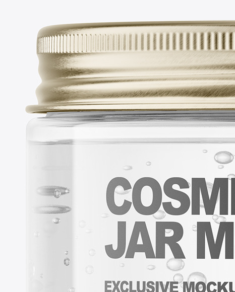 Download Gel Jar With Metallic Cap Mockup In Jar Mockups On Yellow Images Object Mockups