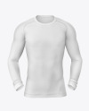 Long Sleeve Compression T-Shirt Mockup