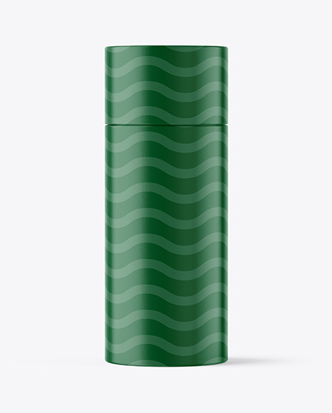 Paper Tube with Spoon Mockup Paper Tube with Spoon Mockup