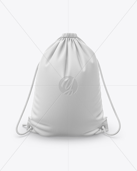 Download Gym Sack Mockup Front Half Side View In Bag Sack Mockups On Yellow Images Object Mockups