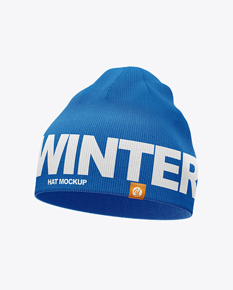 Download Winter Hat Mockup In Apparel Mockups On Yellow Images Object Mockups