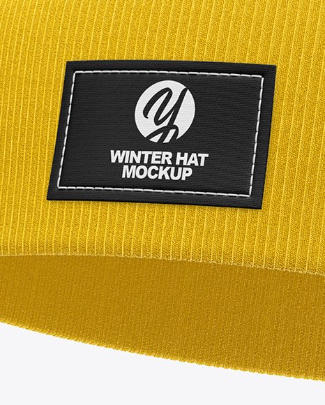 Winter Hat Mockup