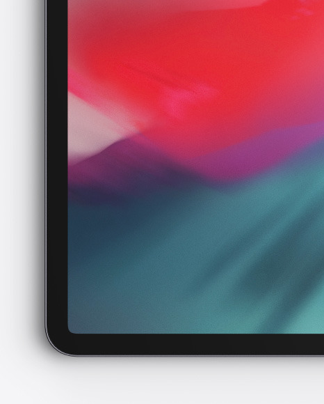 Apple iPad Pro 2018 12.9 Mockup