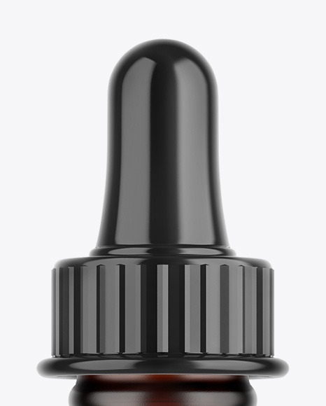 Frosted Amber Glass Dropper Bottle Mockup Frosted Amber Glass Dropper Bottle Mockup