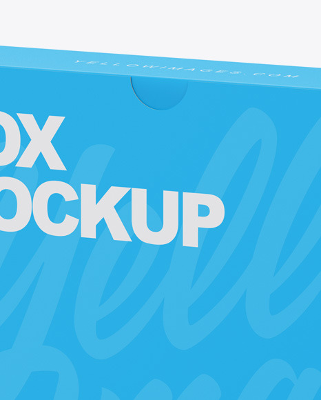 Paper Box Mockup Paper Box Mockup