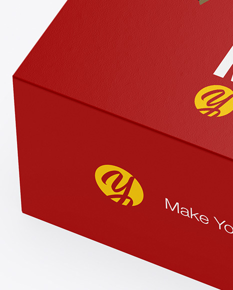 Download Paper Box Mockup In Box Mockups On Yellow Images Object Mockups