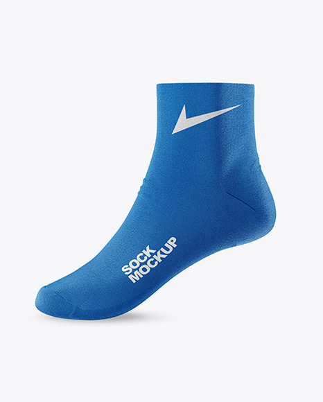 Download Sock Mockup In Apparel Mockups On Yellow Images Object Mockups