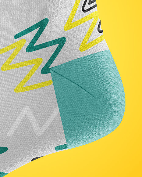 Download Sock Mockup In Apparel Mockups On Yellow Images Object Mockups