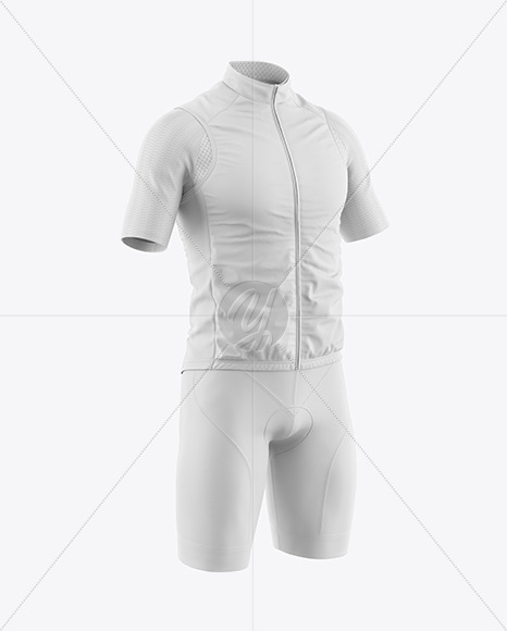 Download Men S Cycling Suit Mockup In Apparel Mockups On Yellow Images Object Mockups