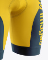 Men's Cycling Suit Mockup