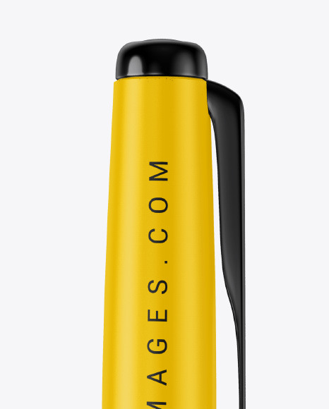 Matte Pen w  Metallic Finish Mockup PSD #6