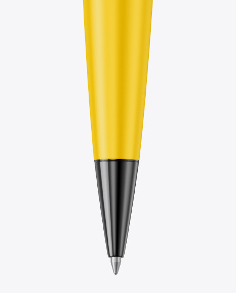 Matte Pen w  Metallic Finish Mockup PSD #5