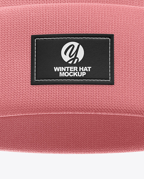 Winter Hat Mockup PSD #7