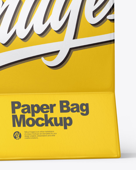 Matte Shopping Bag w/ Rope Handles Mockup Matte Shopping Bag w/ Rope Handles Mockup