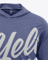 Heather Lightweight Hooded T-Shirt