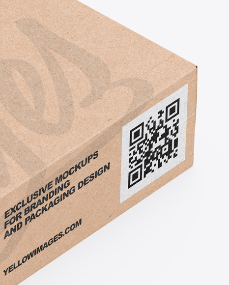 Corrugated Box Mockup