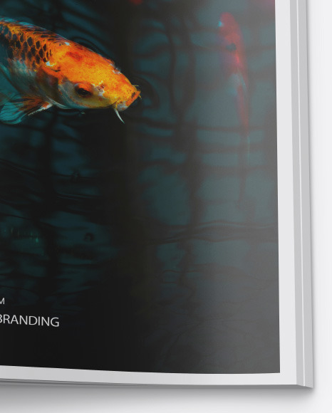 Glossy A4 Magazine Mockup PSD #5