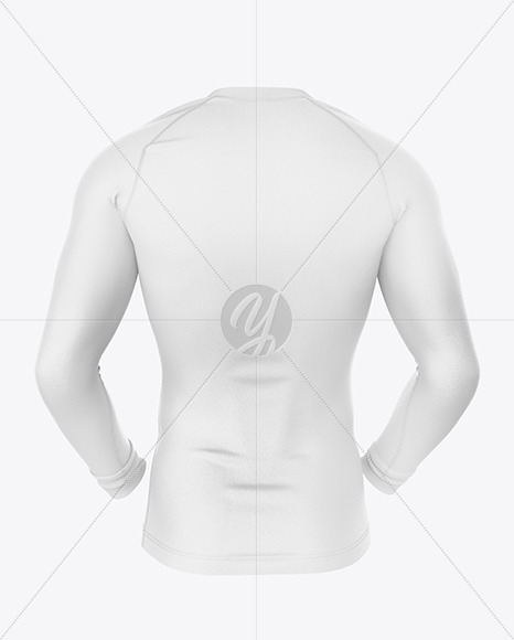 Download Long Sleeve Compression T-Shirt Mockup in Apparel Mockups ...