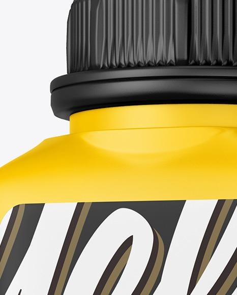 Download Matte Motor Oil Bottle Mockup In Bottle Mockups On Yellow Images Object Mockups PSD Mockup Templates