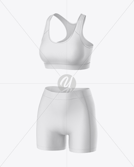 Download Download Sports Bra Mockup Front View Yellowimages