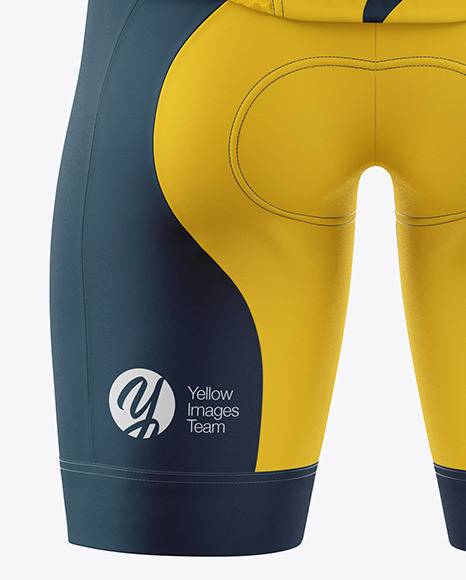 Men s Cycling Suit Mockup PSD #1