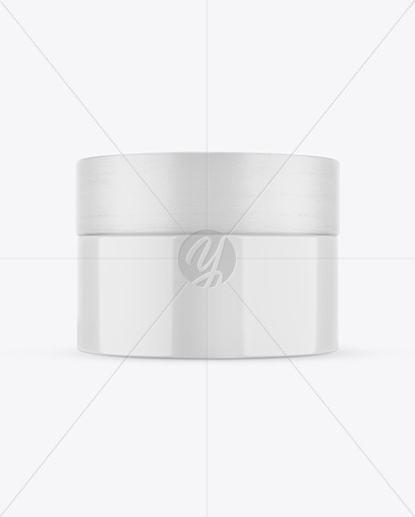 Download Matte Cosmetic Jar With Wooden Cap Mockup In Jar Mockups On Yellow Images Object Mockups Yellowimages Mockups