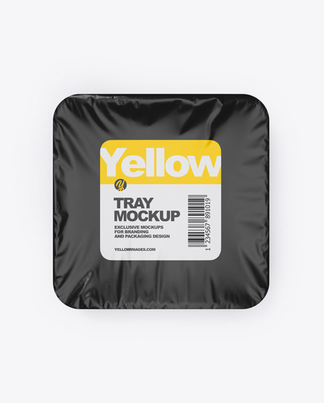 Plastic Tray With Candies Mockup Plastic Tray With Candies Mockup