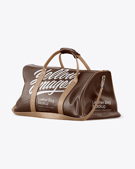 Download Leather Bag Mockup In Apparel Mockups On Yellow Images Object Mockups