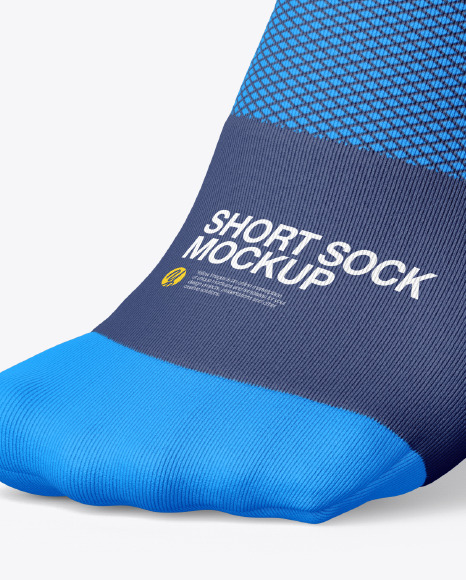 Compression Short Sock Mockup In Apparel Mockups On Yellow Images Object Mockups