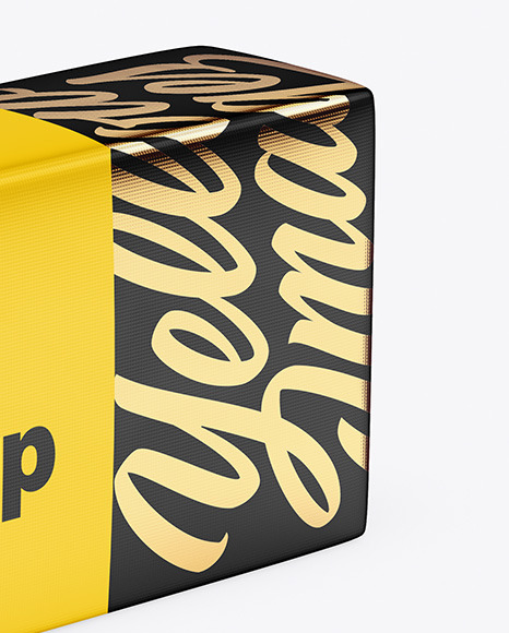 Matte Butter Block Mockup Matte Butter Block Mockup