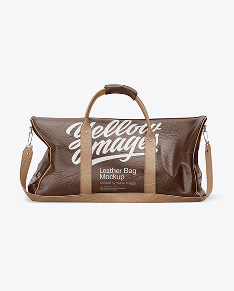 Download Leather Bag Mockup In Apparel Mockups On Yellow Images Object Mockups PSD Mockup Templates