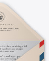 Envelope w/ Postcard Mockup