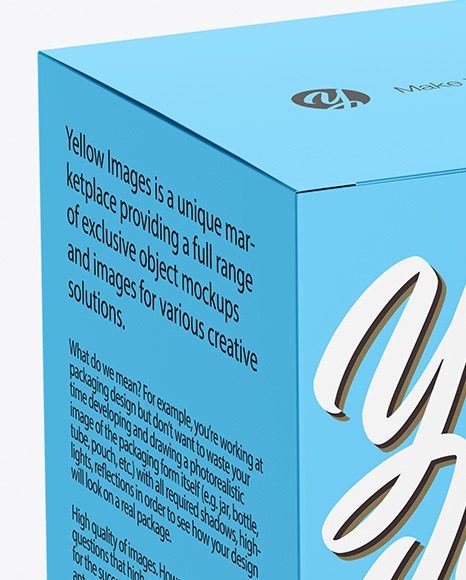 Paper Box Mockup PSD #2