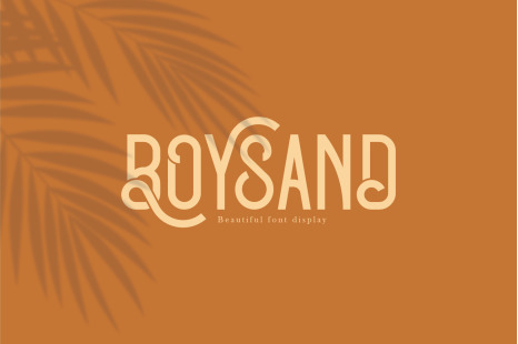 Boysand Font
