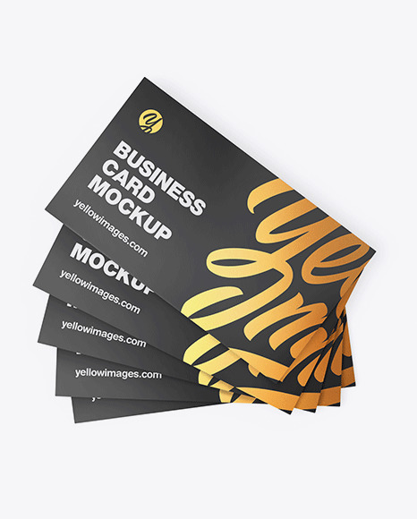 Download Business Cards Mockup In Stationery Mockups On Yellow Images Object Mockups Yellowimages Mockups