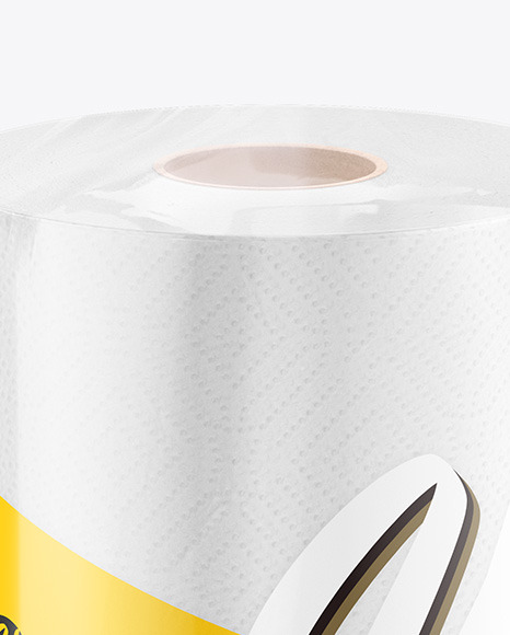 Wrapping Paper Roll Mockup Free