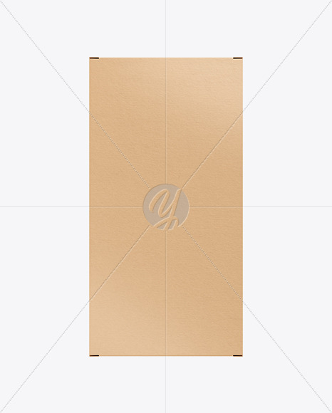 Download Kraft Chocolate Box W Window Mockup Front View In Box Mockups On Yellow Images Object Mockups Yellowimages Mockups